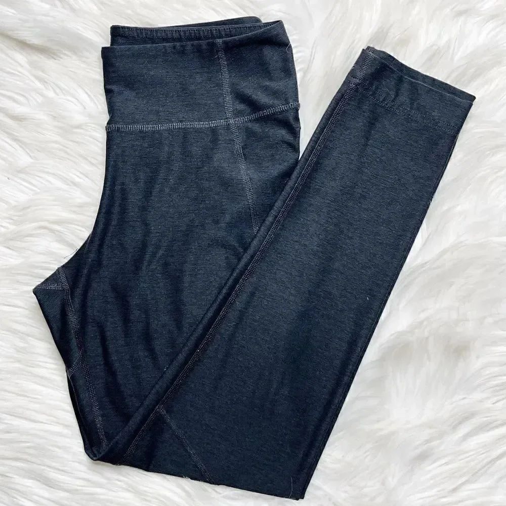 Outdoor Voices Mid Rise Athletic Leggings Gray Size Small